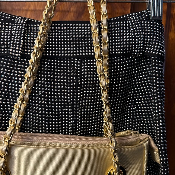 Vintage Nima cheetah gold chain link purse - Picture 3 of 6